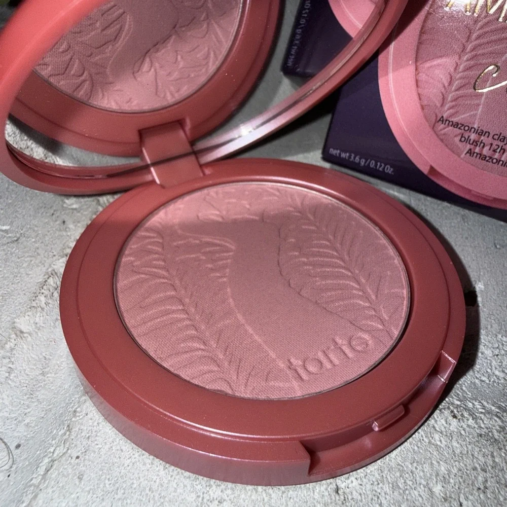 Tarte Amazonian Clay 12 Hour Blush Color Blushing Bride Compact 0.12 Oz. New